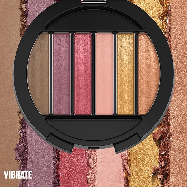 Paleta de sombras coloridas Maybelline The City Mini Palette.