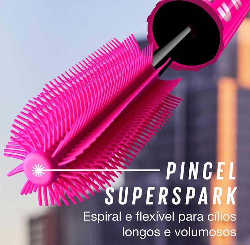 Pincel SuperSpark da máscara de cílios Lash Sensational Firework