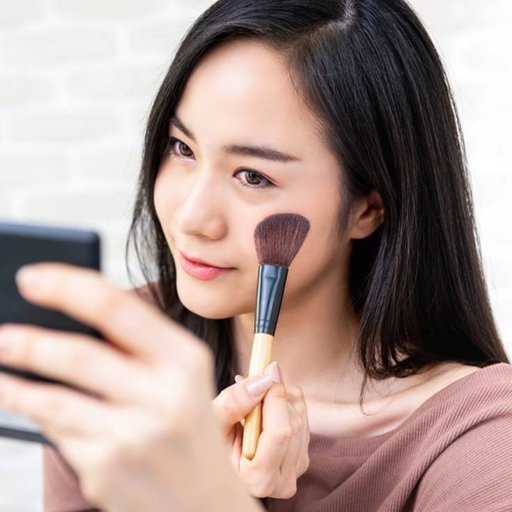 Blush para peles amareladas e orientais