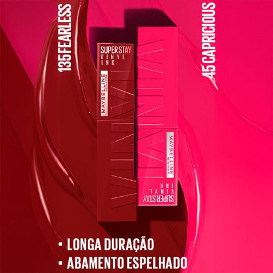 Batons Vinyl Ink da Maybelline NY combo chocoberry