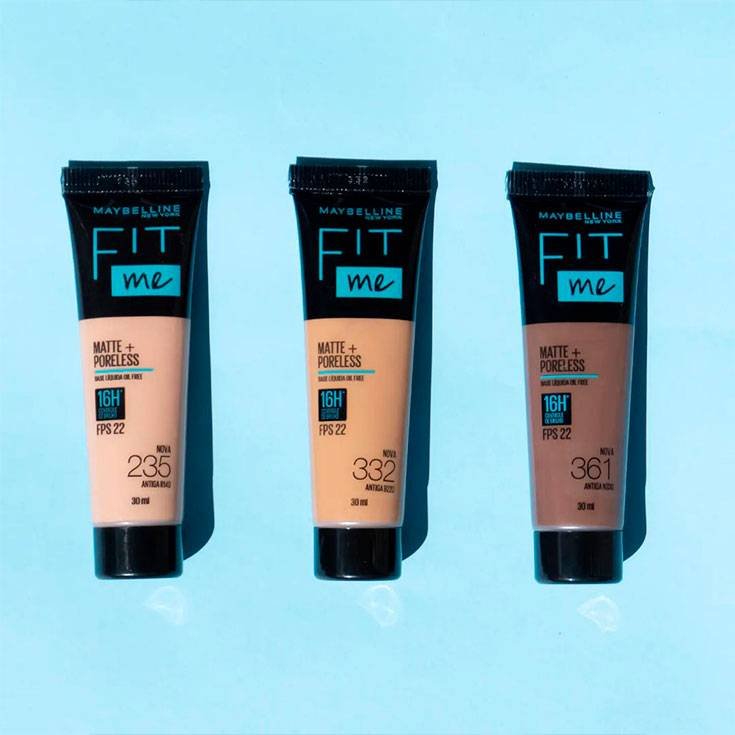 Base Fit Me: cores