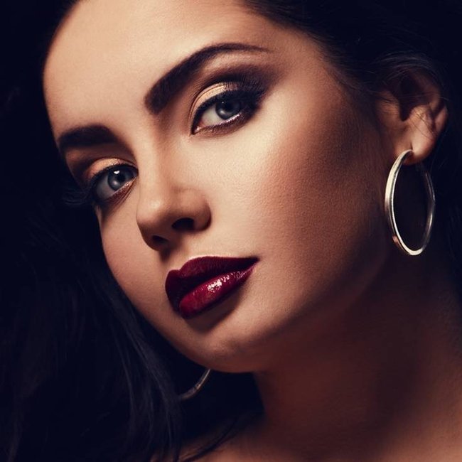 Maquiagem de vampira.