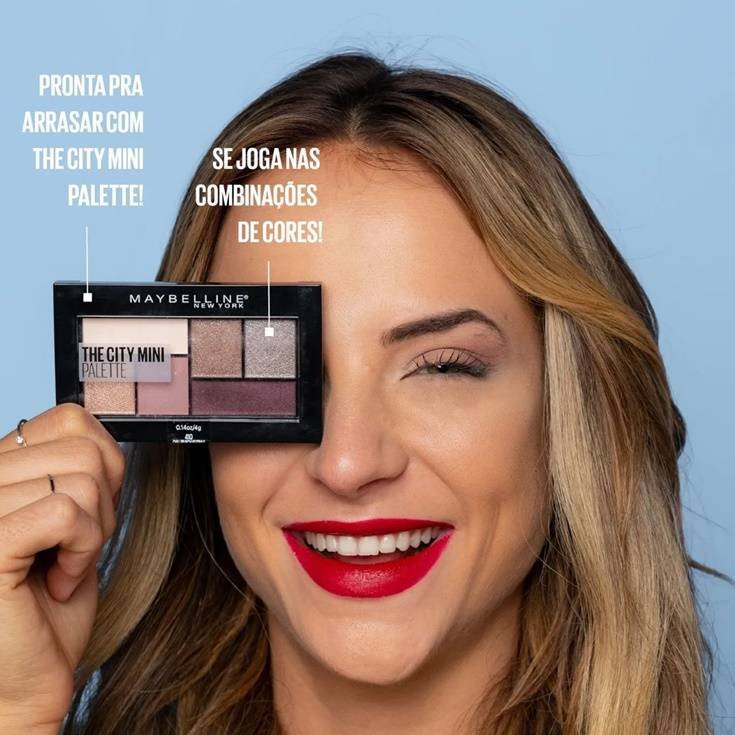 Paleta the city mini palette maybelline