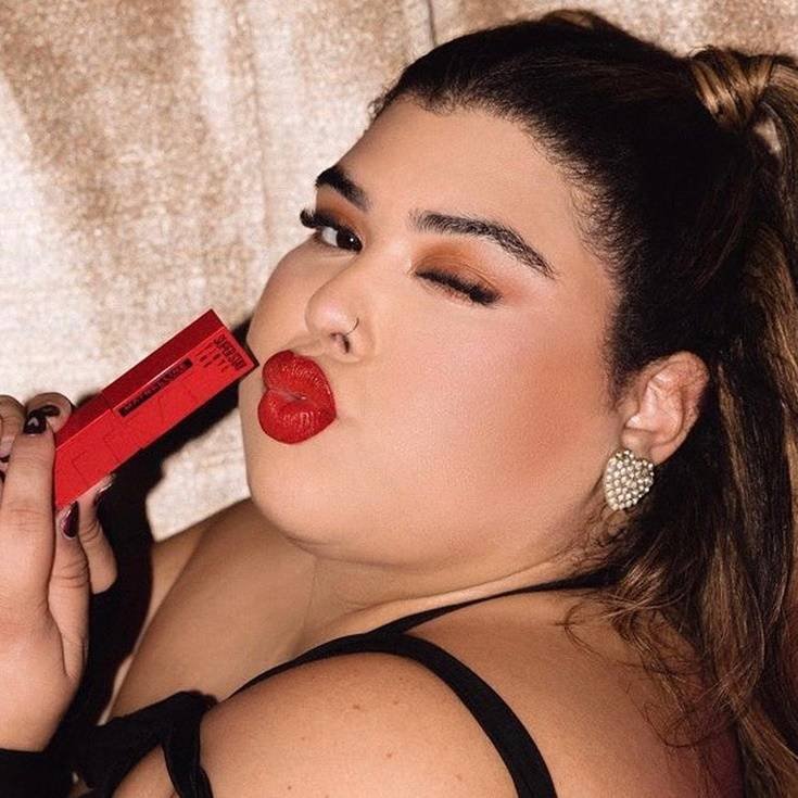 Maquiagem simples para festa.