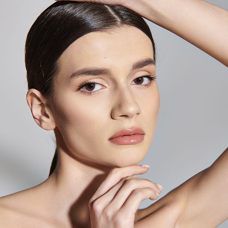 Modelo com sombra neutra