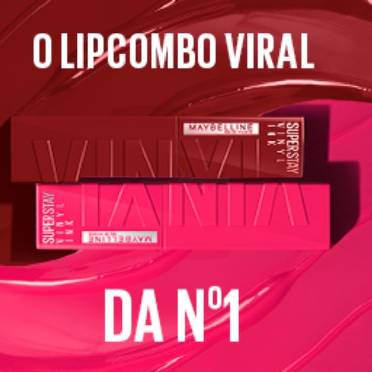 Vinyl Ink de Maybelline NY os batons do combo viral chocoberry