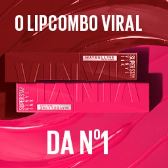 Vinyl Ink de Maybelline NY os batons do combo viral chocoberry