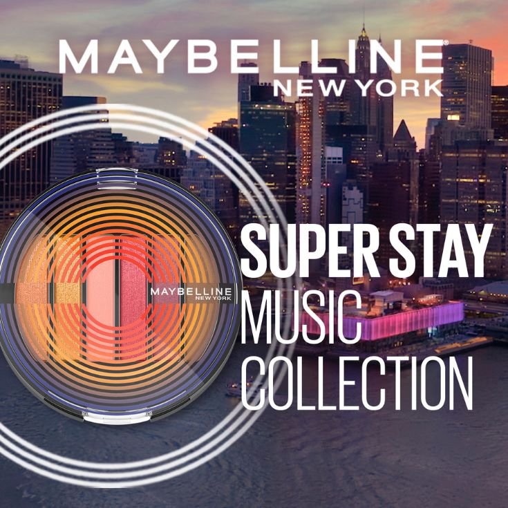 Paleta de sombras Maybelline NY