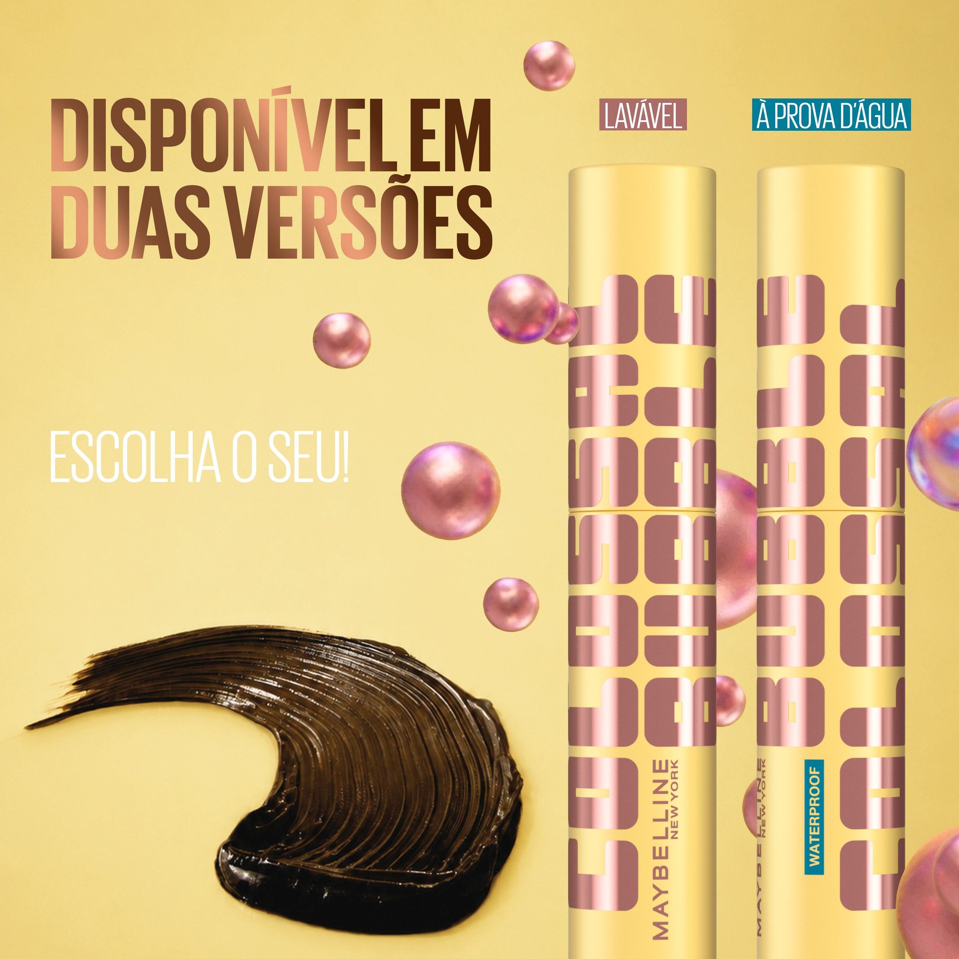 Disponível em duas versões.
