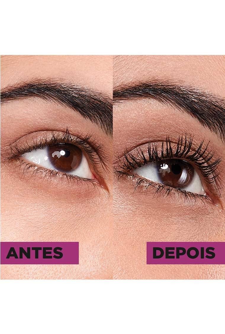 CÍLIOS SENSACIONAIS® MÁSCARA DE CÍLIOS À PROVA D'ÁGUA | Antes e Depois