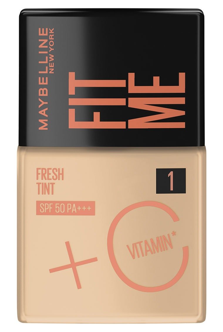 Base Líquida Maybelline NY Fit Me Fresh Tint com Vitamina C e FPS50 - COR 01 - 30ml | Packshot