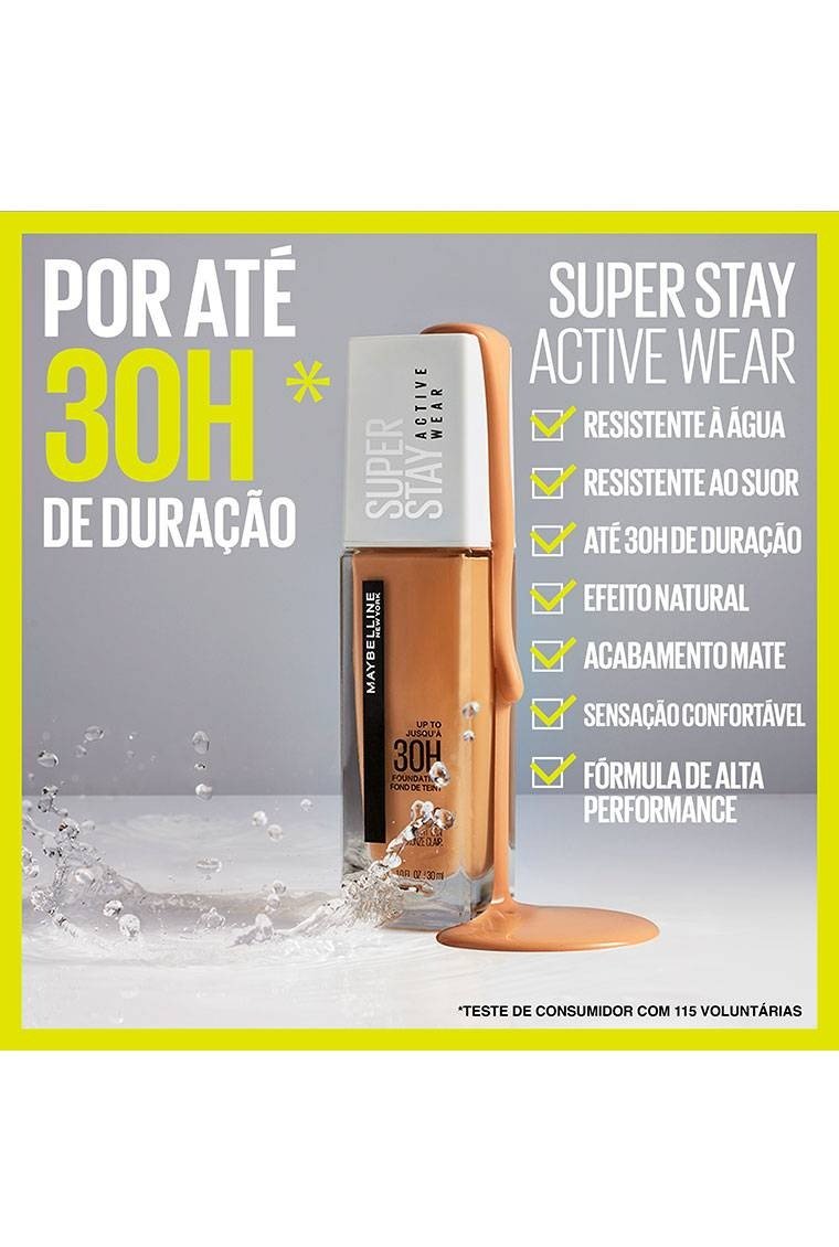 Imagem Base Superstay Active Wear | Fair Ivory | Maybelline NY
