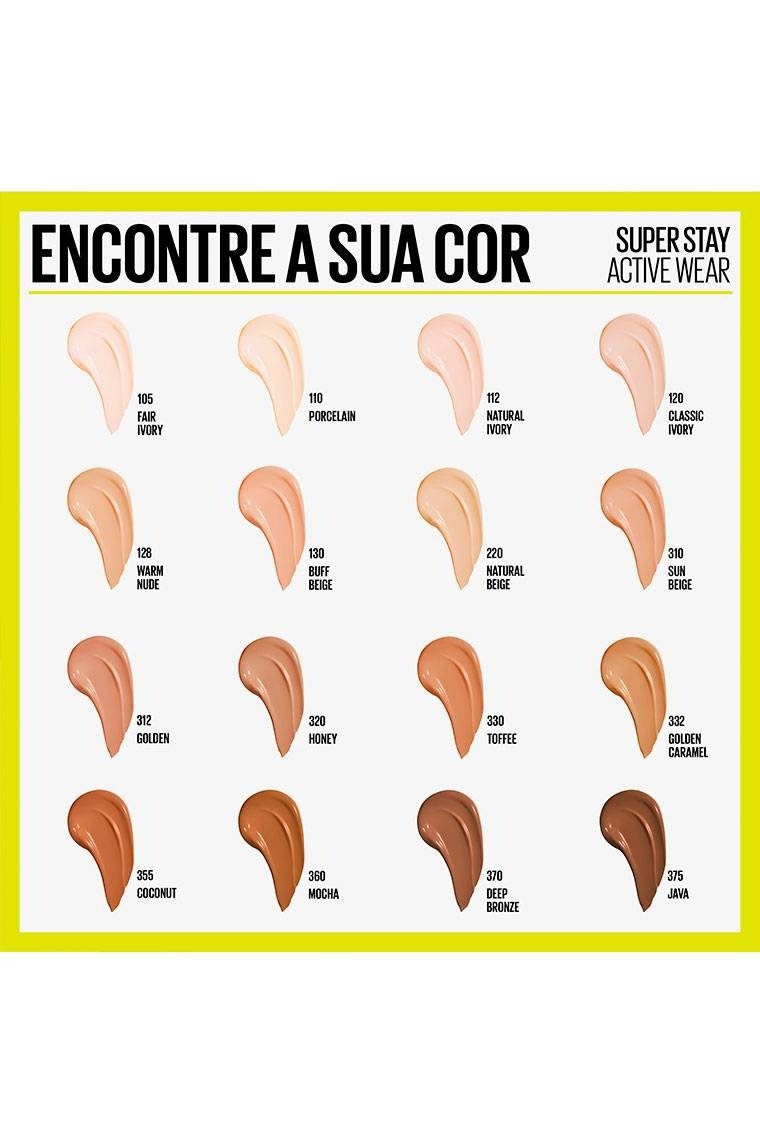 Imagem Base Superstay Active Wear | Fair Ivory | Maybelline NY
