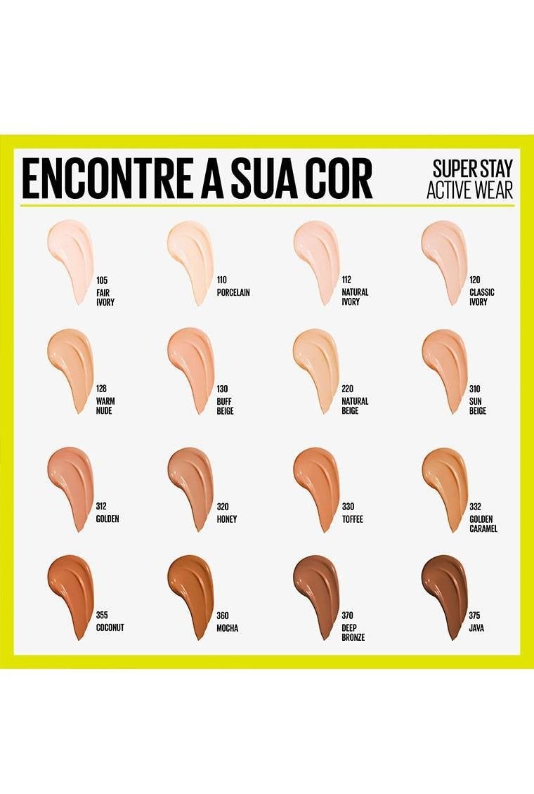 Imagem Base Superstay Active Wear | Fair Ivory | Maybelline NY