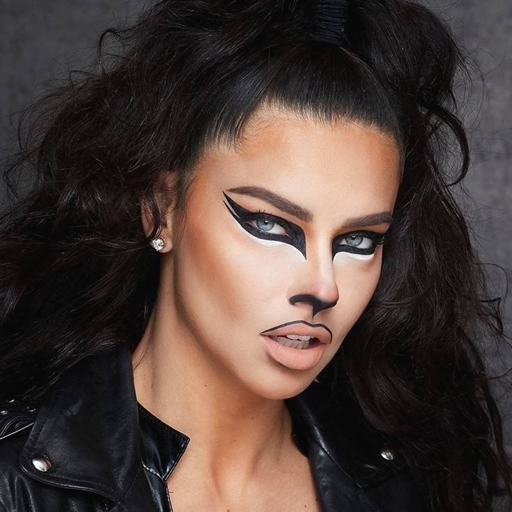 Aprenda maquiagem para Halloween mega fácil — Rock Feminino