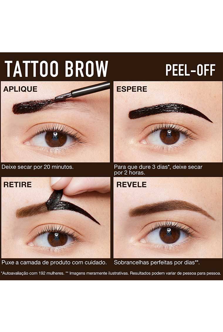 Tatto Brown Peel Off | Maybelline